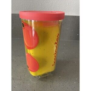 Coral Snapchat Spectacles v1 complete w case and cord turns on